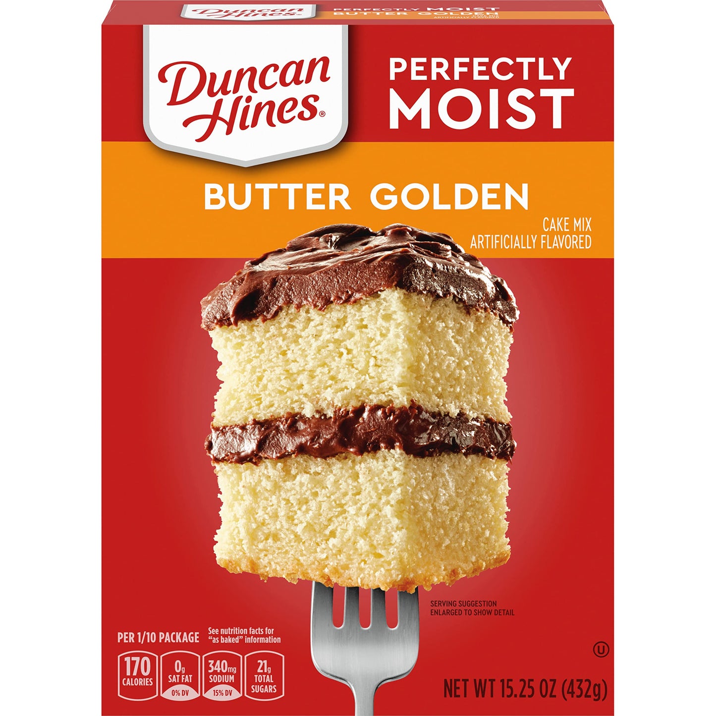 Duncan Hines Classic Cake Mix, White, 15.25 oz