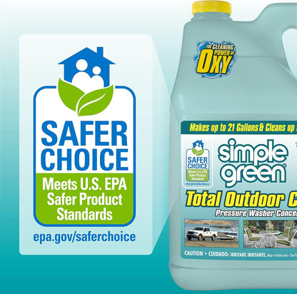 Simple Green Oxy Solve Total Outdoor Pressure Washer Cleaner – 1 Gal