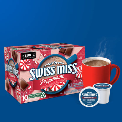 Swiss Miss Milk Chocolate Hot Cocoa, Keurig Single-Serve K-Cup Pods, 44 Count