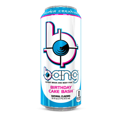 Bang Energy Bangster Berry, Sugar-Free Energy Drink, 16-Ounce (Pack of 12)