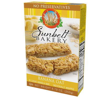 Sunbelt Bakery Oats & Honey Chewy Granola Bars, 15-1.0 OZ Bars (1 Box)