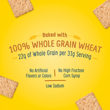 Wheat Thins Original Whole Grain Wheat Crackers, Party Size, 20 oz Box