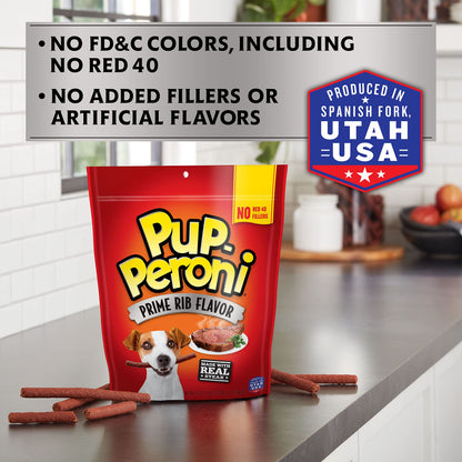 Pup-Peroni Dog Treats, Original Beef Flavor, 22.5 Ounce, Made with Real Beef