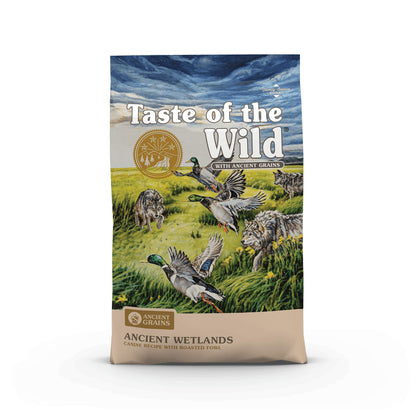 Taste of the Wild High Prairie Canine Grain-Free Recipe with Roasted Bison and Venison Adult Dry Dog Food, Made with High Protein from Real Meat and Guaranteed Nutrients and Probiotics 28lb