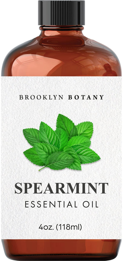 Brooklyn Botany Basil Essential Oil - 100% Pure and Natural - Premium Grade Essential Oil - for Aromatherapy and Diffuser - 0.33 Fl Oz