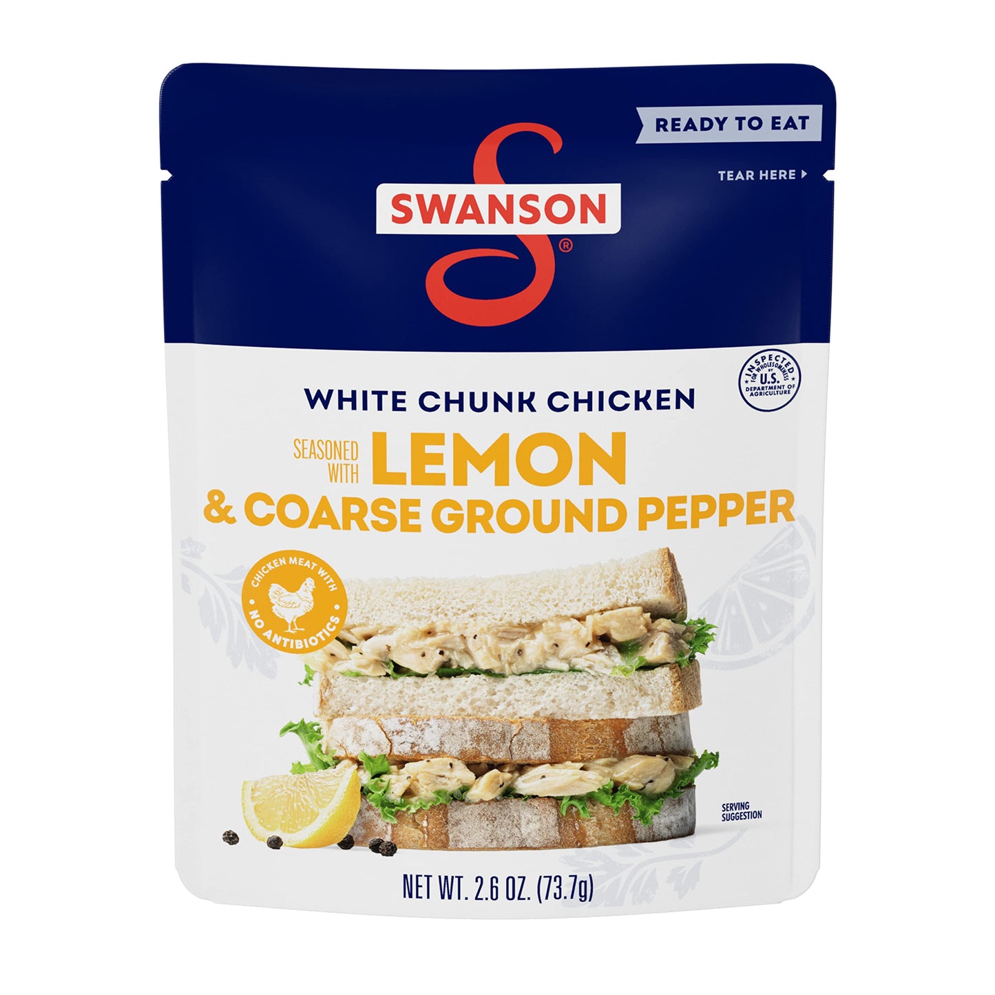 Swanson White Premium Chunk Canned Chicken Breast in Water, Fully Cooked Chicken, 4.5 OZ Can (Pack of 4)