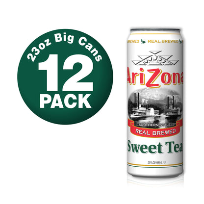 AriZona Green Tea with Ginseng and Honey - Big Can, 22 Fl Oz (Pack of 24)