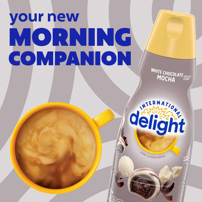 International Delight Coffee Creamer Singles, Sweet & Creamy, Shelf Stable Flavored Creamer, 24 Ct, 16 FL Oz, Pre-Portioned Creamers