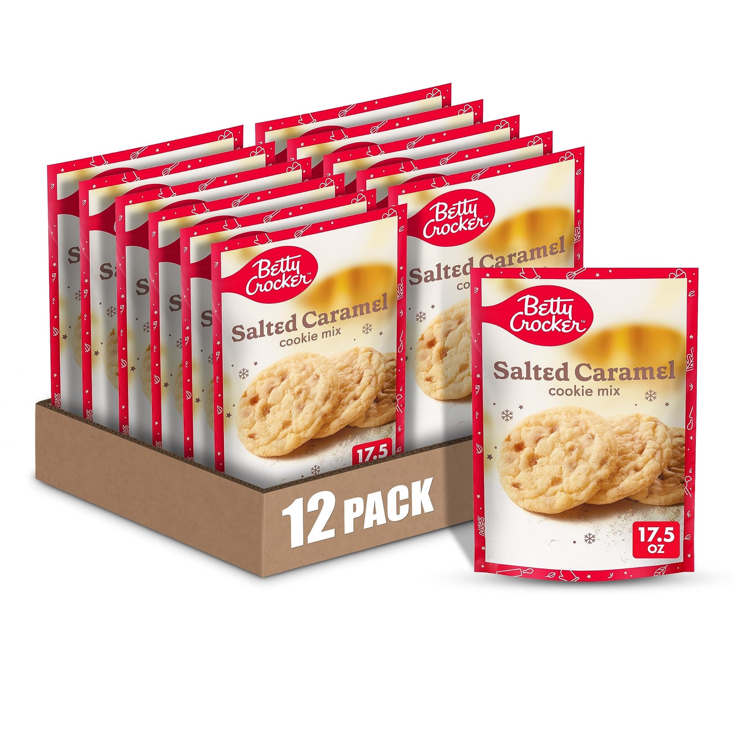 Betty Crocker Peanut Butter Cookie Mix, Makes twelve (12) 2-inch Cookies, 7.2 oz.