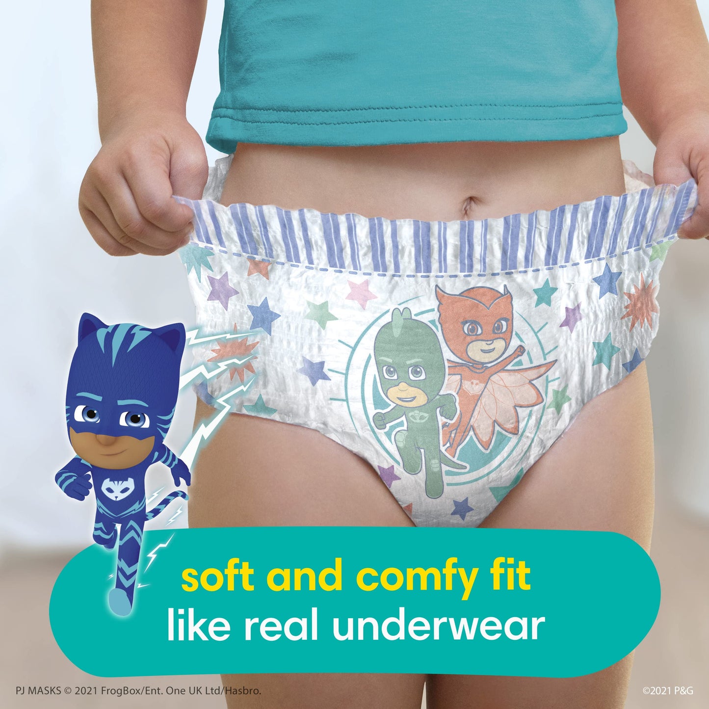 Pampers Easy Ups Boys & Girls Bluey Potty Training Pants - Size 3T-4T, One Month Supply (124 Count), Training Underwear (Packaging May Vary)