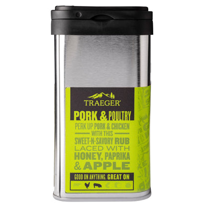 Traeger Grills SPC171 Pork & Poultry Rub with Apple & Honey