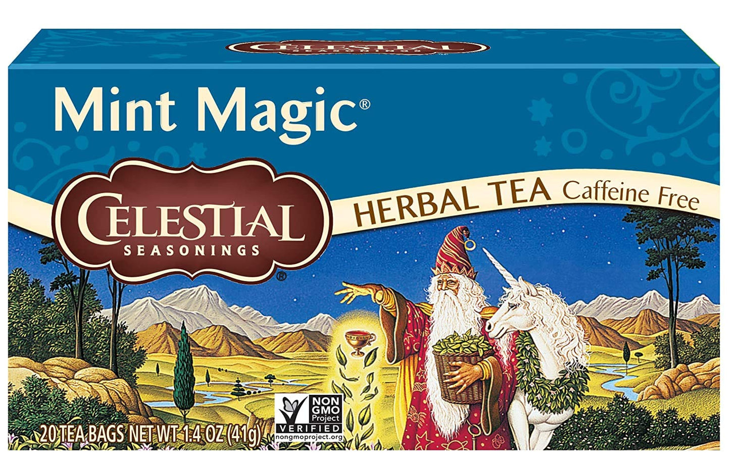 Celestial Seasonings Country Peach Passion Herbal Tea, Caffeine Free, 20 Tea Bags Box, (Pack of 6)