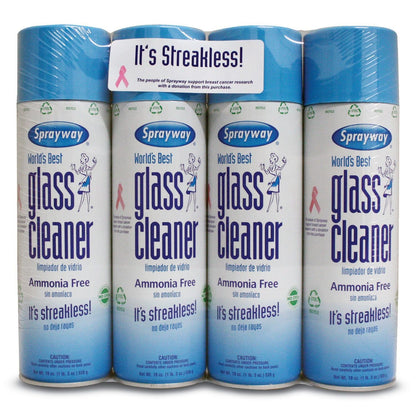 Glass Cleaner Ammonia Free, Streak Free, Blue