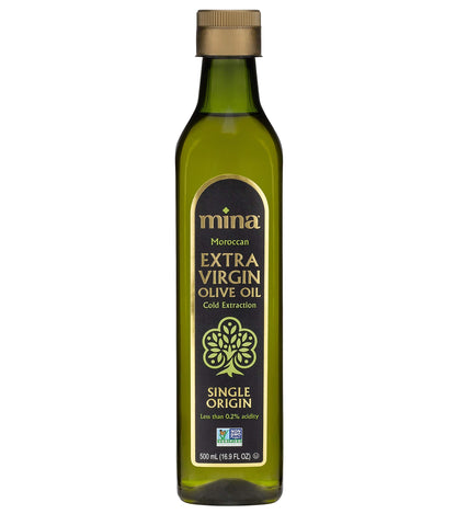 Mina Olive Oil Extra Virgin 68 Fl Oz, New Harvest, Polyphenol Rich Olive Oil for Cooking, Moroccan Extra Virgin Olive Oil, Single Origin Olive Oil, Cold Extraction, Less than 0.2% Acidity, 2 L