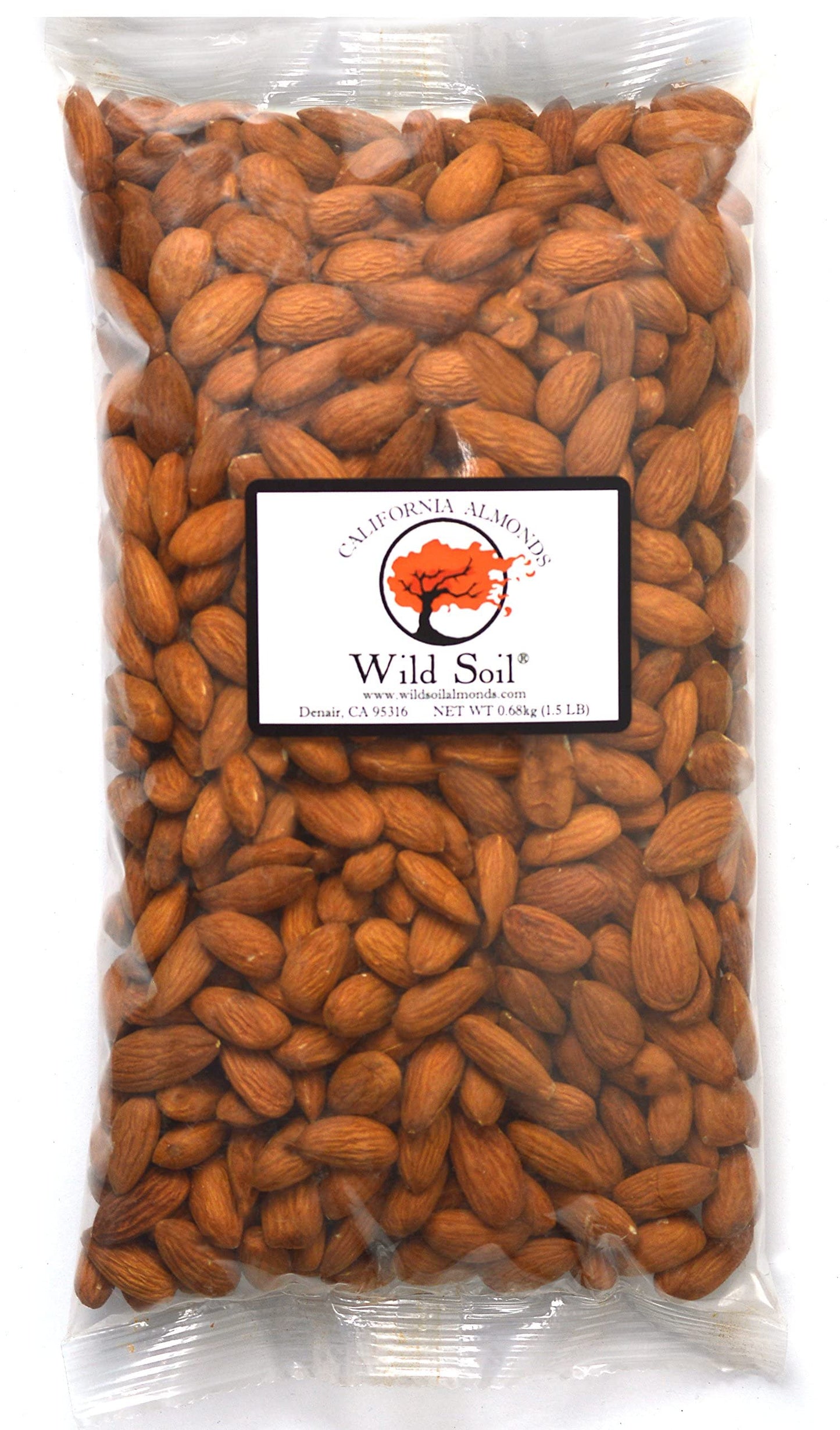 Wild Soil Beyond Almonds, Unflavored– 20% Higher Protein Than Other Almonds, Distinct and Superior to Organic, Raw