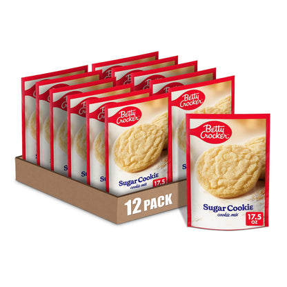 Betty Crocker Peanut Butter Cookie Mix, Makes twelve (12) 2-inch Cookies, 7.2 oz.