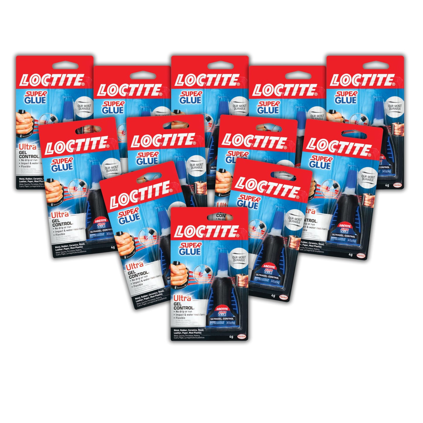 Loctite Super Glue Ultra Gel Control, Clear Superglue for Plastic, Wood, Metal, Crafts, & Repair, Cyanoacrylate Adhesive Instant Glue, Quick Dry - 0.14 fl oz Bottle, Pack of 1