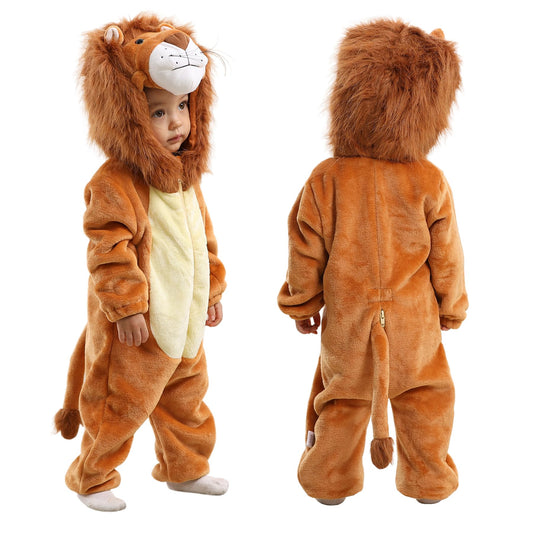 TONWHAR Infant Toddler Kid Halloween Cosplay Costume Kids' Animal Outfit Snowsuit