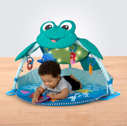 Baby Einstein 4-in-1 Kickin' Tunes Music and Language Play Gym and Piano Tummy Time Activity Mat