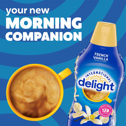 International Delight Coffee Creamer Singles, Sweet & Creamy, Shelf Stable Flavored Creamer, 24 Ct, 16 FL Oz, Pre-Portioned Creamers