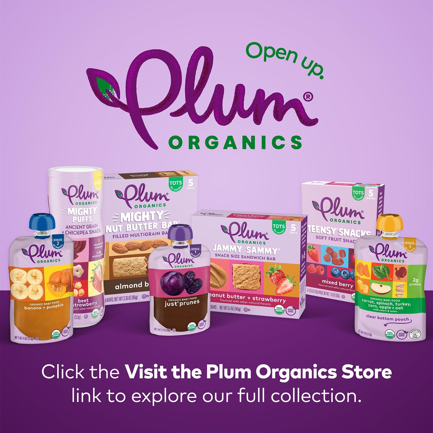 Plum Organics | Stage 1 | Organic Baby Food Meals [4+ Months] | Just Prunes | 3.5 Ounce Pouch (Pack Of 12) Packaging May Vary