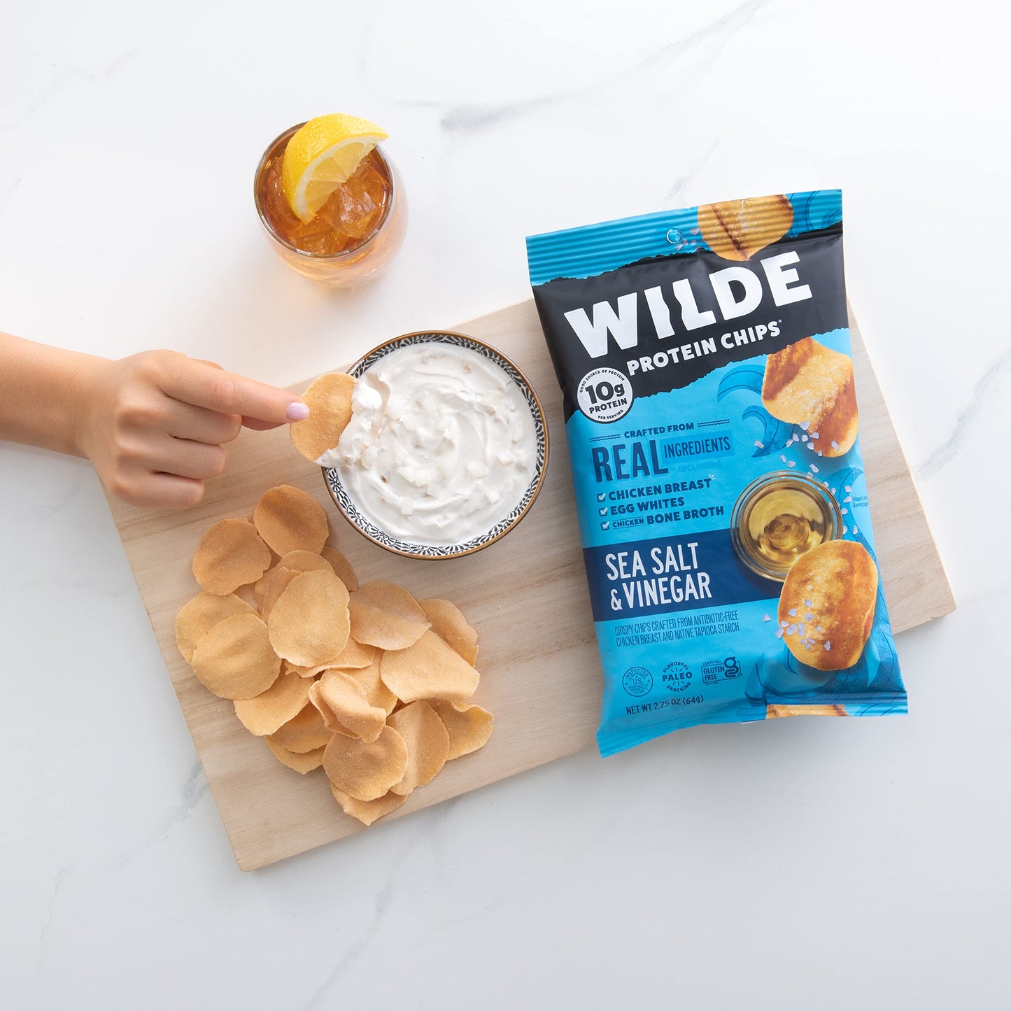 WILDE Spicy Protein Chips Variety Pack, Buffalo, Spicy Queso, Nashville Hot, Thin and Crispy, Protein Snack, Keto Chips, Made with Real Ingredients, 1.34oz Bags (Pack of 12)…