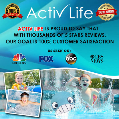 Activ Life The Ultimate Skip Ball – Water Bouncing Ball (2 Pack) Create Lasting Memories with Your Friends & Family at The Beach, Lake or Pool - Great for All Ages