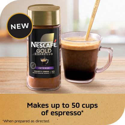 NESCAFÉ Gold Espresso Blonde, Instant Coffee, 3.5 oz