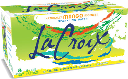 LaCroix Sparkling Water, Pure, 12 Fl Oz (pack of 8)