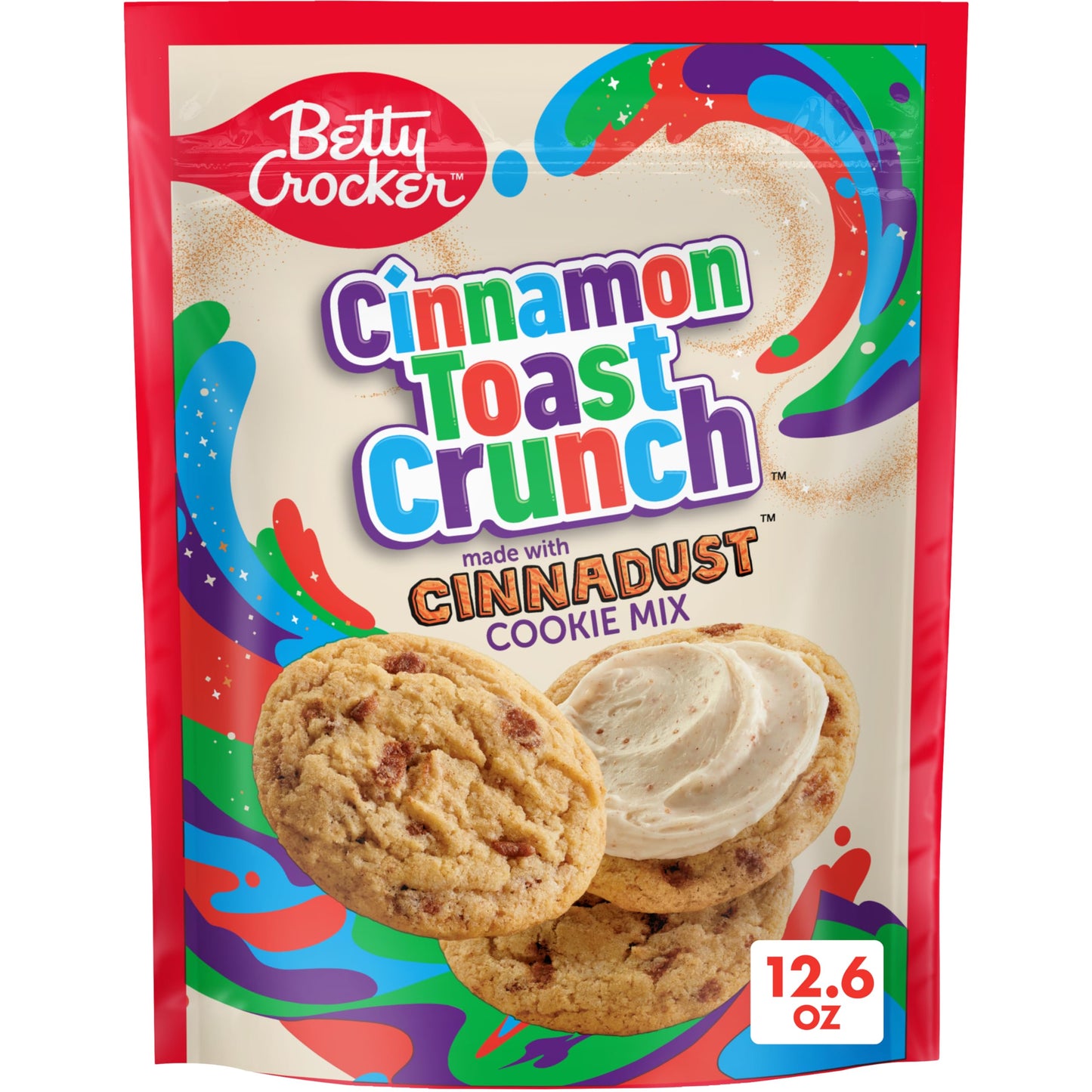 Betty Crocker Peanut Butter Cookie Mix, Makes twelve (12) 2-inch Cookies, 7.2 oz.