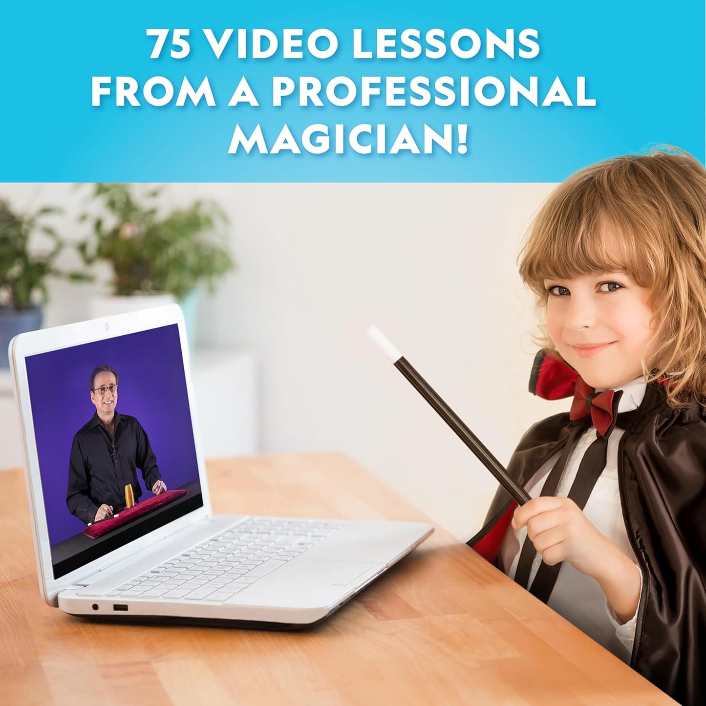 NATIONAL GEOGRAPHIC Mega Magic Set - More Than 75 Magic Tricks for Kids to Perform with Step-by-Step Video Instructions for Each Trick Provided by a Professional Magician (Amazon Exclusive)