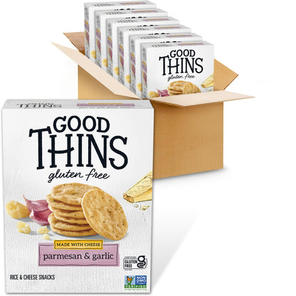 Good Thins Simply Salt Rice Snacks Gluten Free Crackers, 3.5 oz