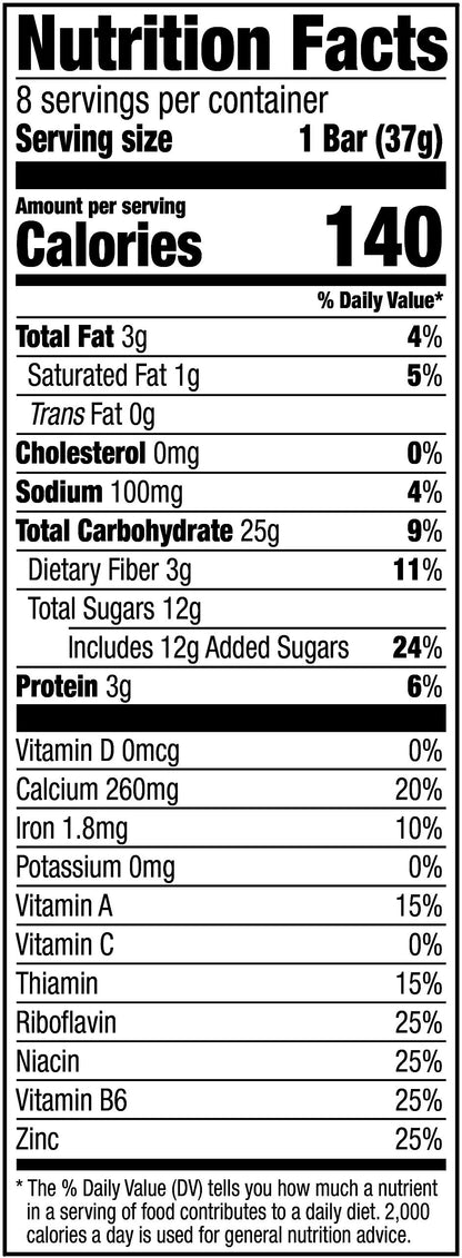 Amazon Brand - Happy Belly Fruit & Grain Cereal Bars, Strawberry , 1.03 Oz, 8 Count (Pack of 1)