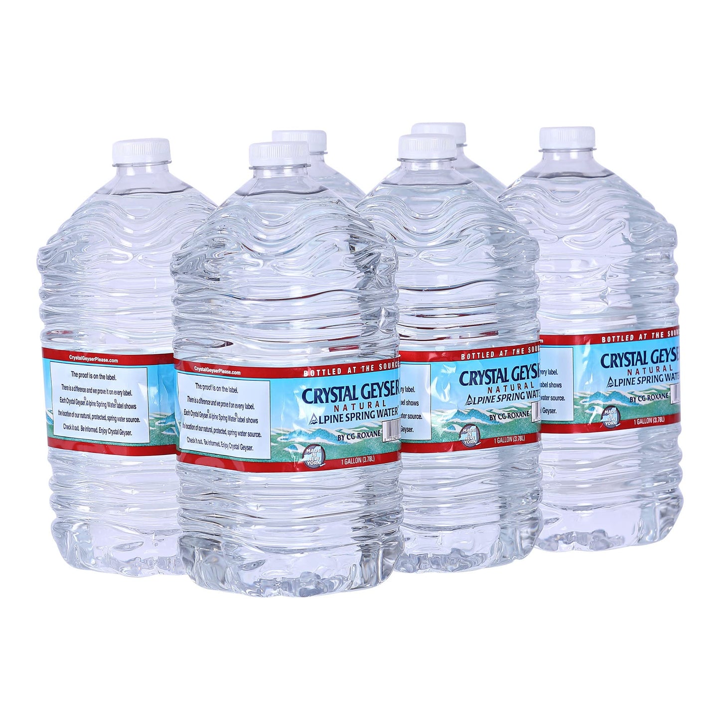 Alpine Spring Water,16.9 Fl Oz (Pack of 35),Bottled at the Source (075140350018)