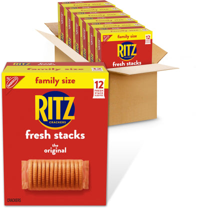 RITZ Original Crackers, 20 Snack Packs (6 Crackers Per Pack)