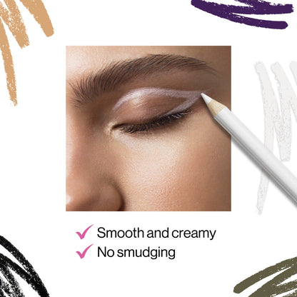 wet n wild Color Icon Kohl Eyeliner Pencil - Rich Hyper-Pigmented Color, Smooth Creamy Application, Long-Wearing Matte Finish Versatility, Cruelty-Free & Vegan - Baby's Got Black