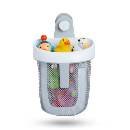 Munchkin® Super Scoop™ Hanging Bath Toy Storage with Quick Drying Mesh, Grey