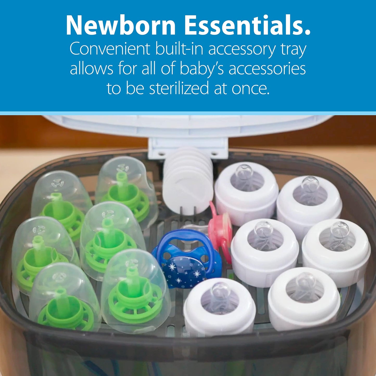 Dr. Brown's All-in-One Sterilizer and Dryer for Baby Bottles, Parts & Other Newborn Essentials