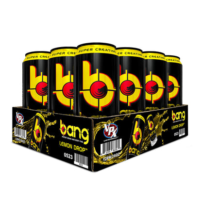 Bang Energy Bangster Berry, Sugar-Free Energy Drink, 16-Ounce (Pack of 12)