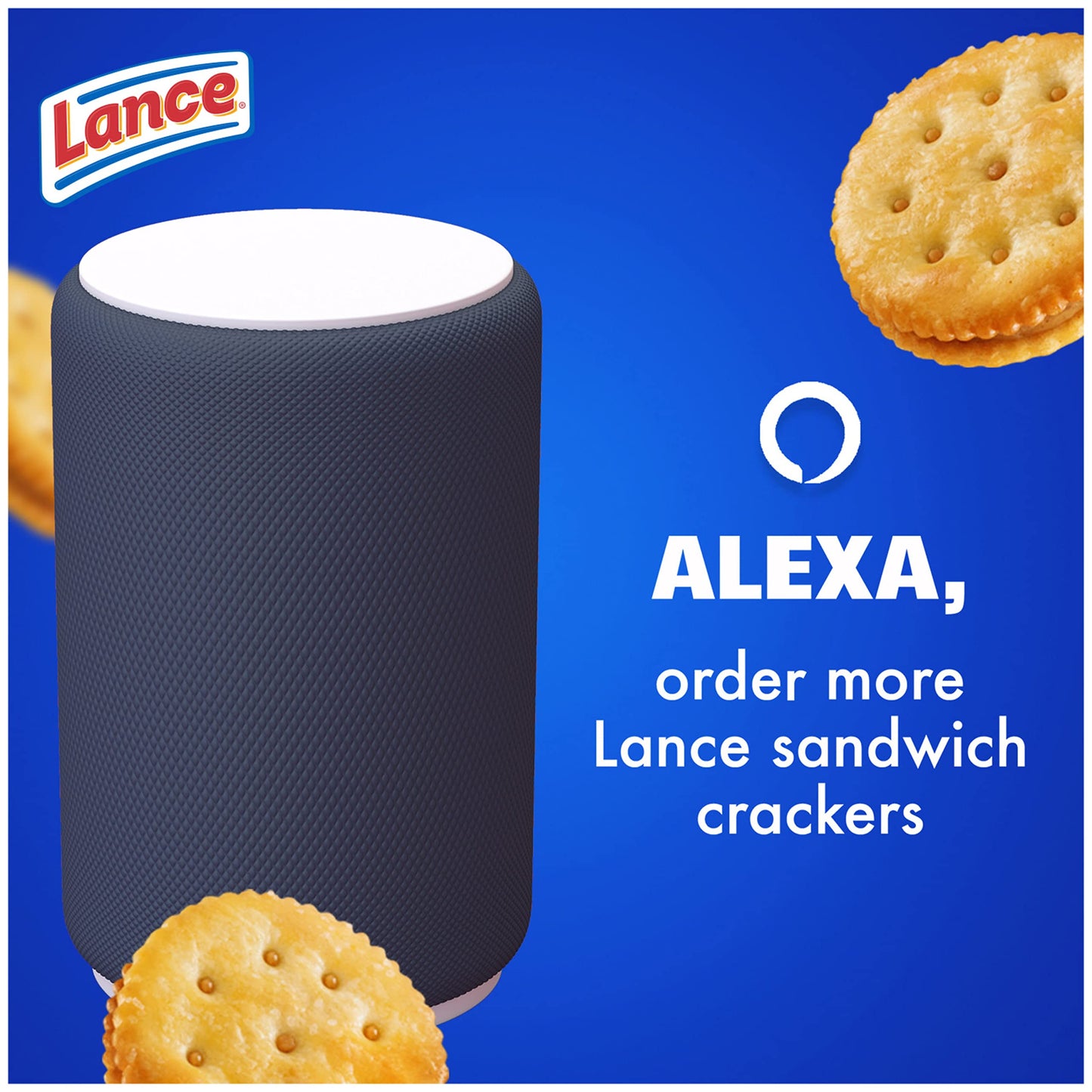 Lance Sandwich Crackers, Captain's Wafer Grilled Cheese, 10 Individual Packs, 6 Sandwiches Each