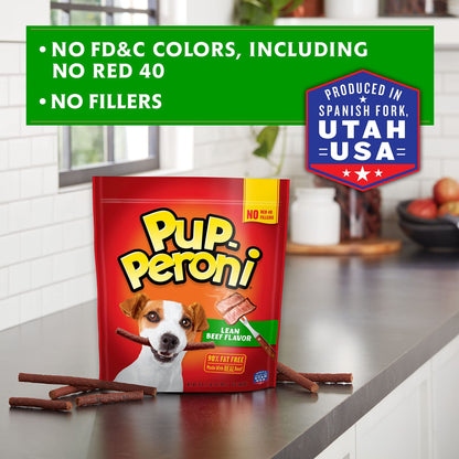 Pup-Peroni Dog Treats, Original Beef Flavor, 22.5 Ounce, Made with Real Beef