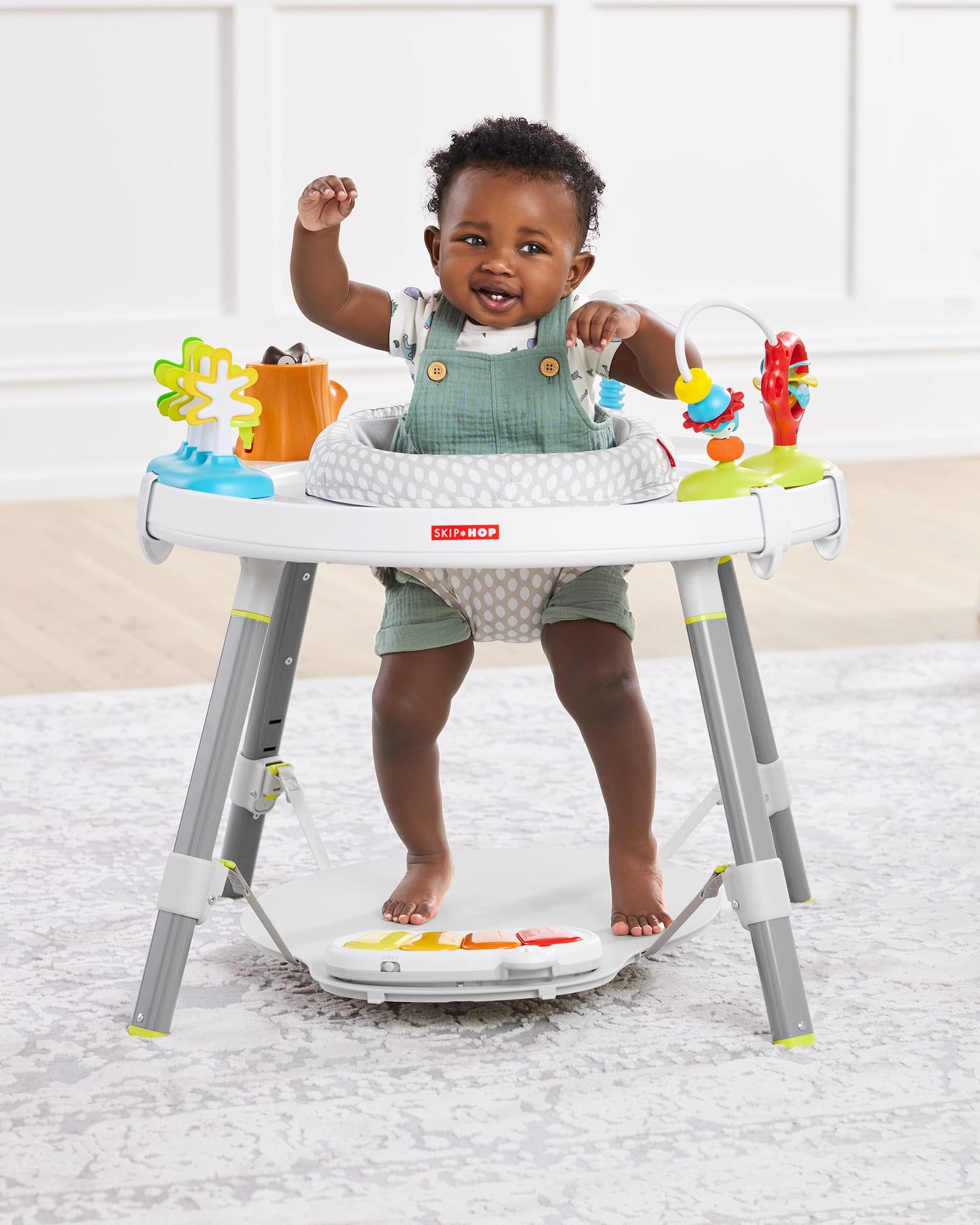 Skip Hop Baby Activity Center: Interactive Play Center with 3-Stage Grow-with-Me Functionality, 4mo+, Explore & More