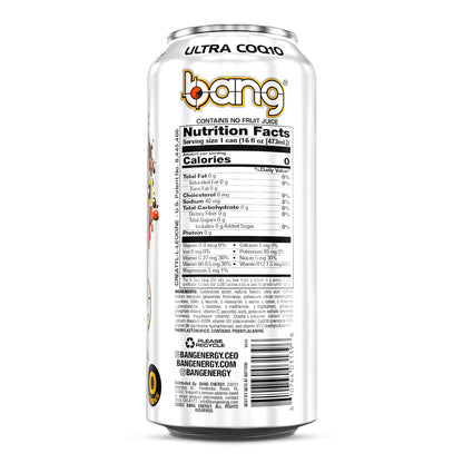 Bang Energy Bangster Berry, Sugar-Free Energy Drink, 16-Ounce (Pack of 12)