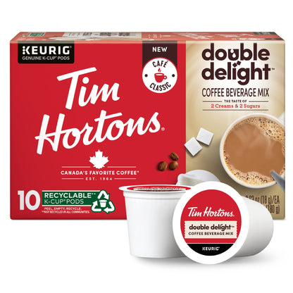 Tim Hortons Original Blend, Medium Roast Coffee, Single-Serve K-Cup Pods Compatible with Keurig Brewers, 24 Count(Pack of 1)(Packaging may vary)