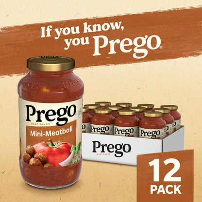 Prego Chunky Tomato with Garlic and Onion Pasta Sauce, 24 Oz Jar