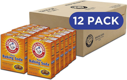 Arm & Hammer Baking Soda, 1 Pound (Pack of 12)