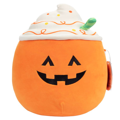 Squishmallows Original 14-Inch Delindy Orange Pumpkin Spice Latte - Large Ultrasoft Official Jazwares Plush