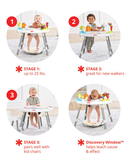 Skip Hop Baby Activity Center: Interactive Play Center with 3-Stage Grow-with-Me Functionality, 4mo+, Explore & More