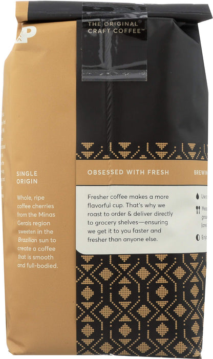 Peet's Coffee Major Dickason's Blend, Dark Roast Ground Coffee, 20 oz