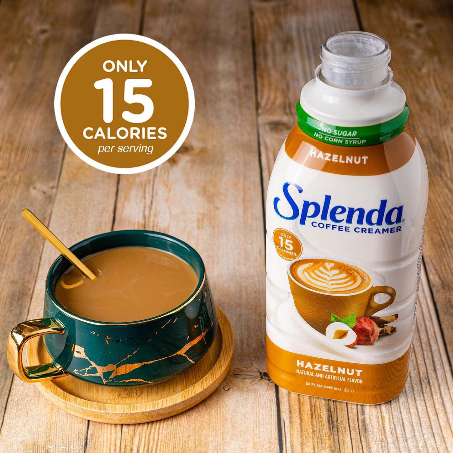 SPLENDA Sugar Free Sweet Cream Coffee Creamer, 32 Fl Oz